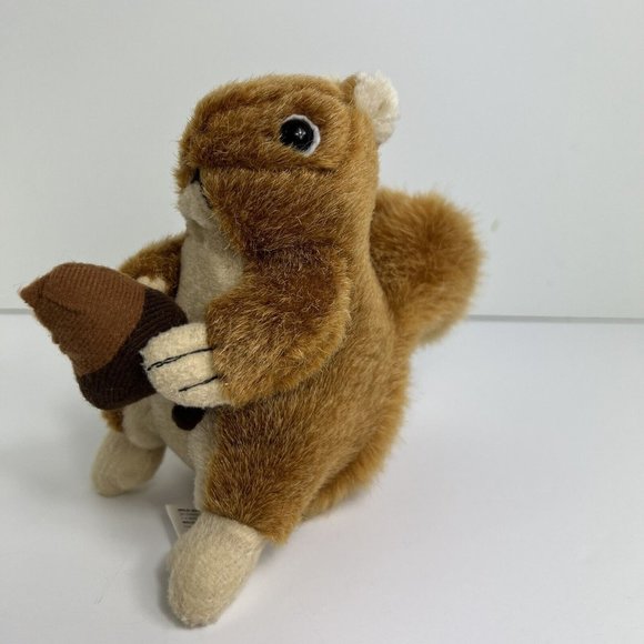 Wild Republic Plush Red Squirrel 6" Stuffed Animal Acorn Non Working Sound Box - Picture 2 of 12